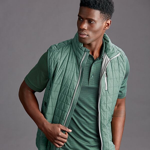 Cutter & Buck Rainier PrimaLoft Mens Eco Insulated Full Zip Puffer Vest Thumbnail