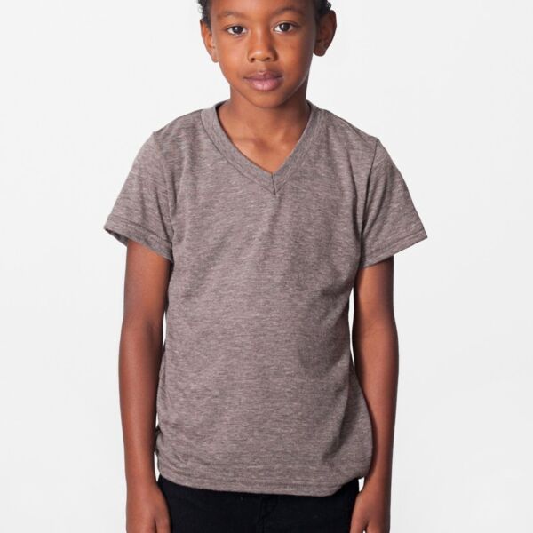 TR156 Toddler Tri-Blend V-Neck T-Shirt Thumbnail