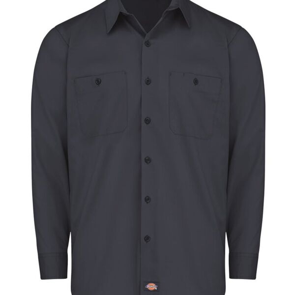 Men's Tall Industrial Worktech Ventilated Long Sleeve Work Shirt Thumbnail