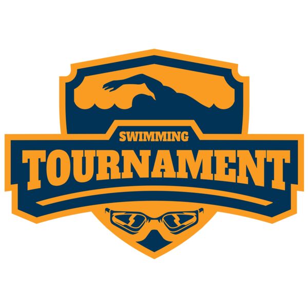 Swimming Tournament logo template 02 Thumbnail