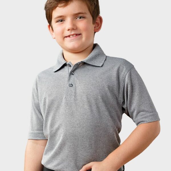 Youth Saratoga Performance Mini Mesh Polo Store Thumbnail