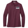 Women's Silk Touch Long Sleeve Polo Thumbnail