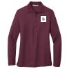 Women's Silk Touch Long Sleeve Polo Thumbnail