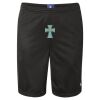 Unisex 9" Mesh Shorts with Pockets Thumbnail