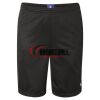 Unisex 9" Mesh Shorts with Pockets Thumbnail