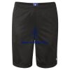 Unisex 9" Mesh Shorts with Pockets Thumbnail
