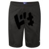 Unisex 9" Mesh Shorts with Pockets Thumbnail