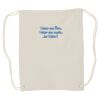 Canvas Drawstring Backpack Thumbnail