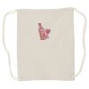Canvas Drawstring Backpack Thumbnail