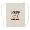 Canvas Drawstring Backpack Thumbnail