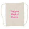 Canvas Drawstring Backpack Thumbnail