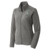 Women's Heather Microfleece Full Zip Jacket Thumbnail