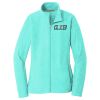 Women's Heather Microfleece Full Zip Jacket Thumbnail